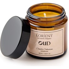 Lorient Oud Kokulu Kavanoz Mum - 100 gr