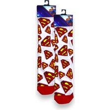 Çimpa Yetişkin Superman Disney Çorap 2'li Paket