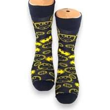 Çimpa Yetişkin Batman Disney Çorap 2'li Paket