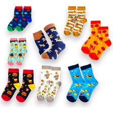 Livoni "5 Farklı Desen Seçeniği" ile Kız/erkek Çocuk Soket Çorap