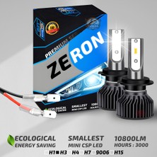 Furens Fiat Tofaş Sis Farı Uyumlu Şimşek Etkili Led Xenon Premium Series H3