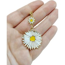 Biuti Metal Ikili Papatya Araba Dikiz Ayna Süsü Hediyelik Aksesuar Araba Hediyesi