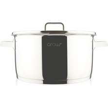 Arow Venita 8 Parça Çelik Tencere Seti - Inox