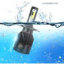 Furens Fiat Tofaş Uzun - Kısa Far Uyumlu Şimşek Etkili Led Xenon Light Series H4