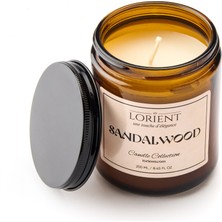 Lorient Sandalwood Kokulu Kavanoz Mum - 250 gr