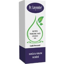 Dr. Lavender Bahçemizden Keten Tohumu Yağı Soğuk Sıkım Yağ 50 ml