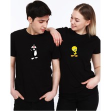 Elbiseciniz Sevgili Kombini Baskılı Unisex Tişört (Tek Adet Fiyatıdır. Kombin Için Ayrı Ayrı Sipariş Veriniz)