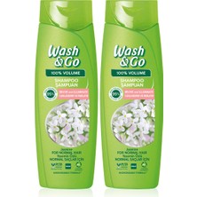 Wash & Go Yasemin Özlü Şampuan 360 ml X2 Adet