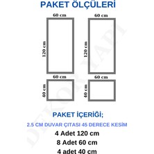 Dekoratif Boyanabilir Antre ve Koridor Çerçevesi, Duvar Çıtası