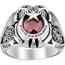 Anı Yüzük Çift Kartal Başlı Polis Akademisi Yüzüğü