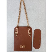 Hobi Durağı Likya 20*15 cm  Salpalı Deri Çanta Seti