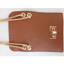 Hobi Durağı Likya 20*15 cm  Salpalı Deri Çanta Seti