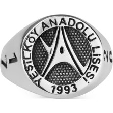 Anı Yüzük Yeşilköy Anadolu Lisesi Okul Yüzüğü