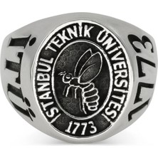 Anı Yüzük Itü 1773 Üniversite Yüzüğü Sade Model