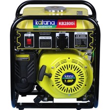 Katana 2,8 Kva Invertör Benzinli İpli Monfoze Portatif Jeneratör