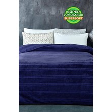 Evlen Home Collection Mayer Supersoft Yumuşak Tek Kişilik Battaniye 150X230 cm