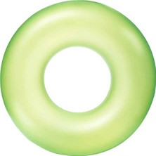 Bestway Yetişkinler Için Büyük Boy Neon Deniz Havuz Can Simiti 91 cm Çapında / Frosted Neon Swim Ring 36025