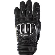 Rst Tractech Evo 4 Kısa Deri Motosiklet Eldiveni Siyah