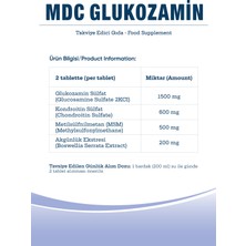 MDC Glukozamin Kondroitin MSM Boswellia 60 Tablet