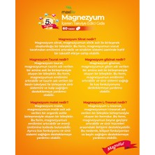 Maxiliv Magniful Magnezyum 60 Tablet | 5 Formda Yüksek Emilimli Magnezyum Takviyesi