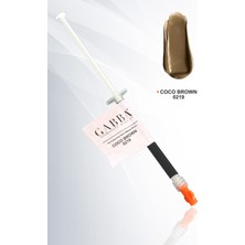 Gabba 219- Coco Brown Tek Kullanımlık Kalıcı Makyaj ve Microblading Kaş Boyası- Pigmenti