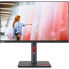 Lenovo Thinkvision P24Q-30, 23.8" Qhd (2560X1440) IPS Monitör, USB Hub, Pivot, Yükseklik Ayarlı Ayak (Hdmı + Dp Out), 63B4GAT6TK