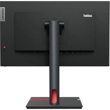 Lenovo Thinkvision P24Q-30, 23.8" Qhd (2560X1440) IPS Monitör, USB Hub, Pivot, Yükseklik Ayarlı Ayak (Hdmı + Dp Out), 63B4GAT6TK