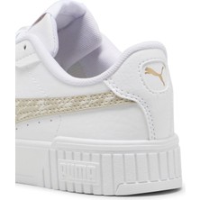 Puma Carina 2.0 Zebra Jr Beyaz Kadın Sneaker