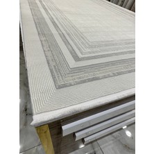 Stil Bambu Tarz 6 m2 Halı Gri Renk Halı ARGIN HALI
