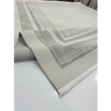 Stil Bambu Tarz 6 m2 Halı Gri Renk Halı ARGIN HALI