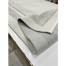 Stil Bambu Tarz 6 m2 Halı Gri Renk Halı ARGIN HALI