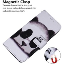 SZY Mall Samsung Galaxy M54 Kart Yuvaları Manyetik Kapatma Pu Deri Için Flip Case (Yurt Dışından)