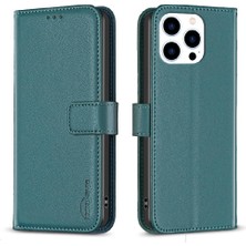 IPhone 15 Pro Max Çoklu Kart Yuvası Iş Deri Çanta Için Flip Case (Yurt Dışından)