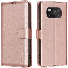 SZY Mall Xiaomi Poco X3 Nfc Cüzdan Manyetik Kart Tutucu Kickstand Pu Için Flip Case (Yurt Dışından)