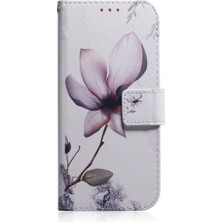 Huawei Nova 12 Için Flip Case Pu Deri Boyalı Manyetik Kapatma Kartı (Yurt Dışından)