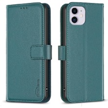 SZY Mall IPhone 12 Için Flip Case Çoklu Kart Yuvası Çok Renkli Iş Cüzdan Kılıf (Yurt Dışından)