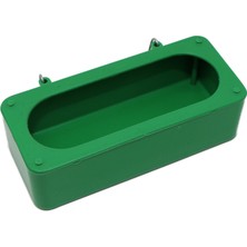 Huoxun Shopb 14X6X4CM Stili Yeni Plastik Kuş Su Içme Aparatı Kuş Banyosu Kase Güvercin Dikdörtgen Kanatlı Kupa Banyo Kuşlar Için (Yurt Dışından)