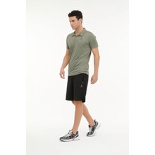 Lumberjack M-CT101 Bsc Pes Short 4fx Siyah Erkek Şort