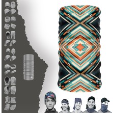 E-Taktik Renkli Desenli Boyunluk Maske Baf Bandana