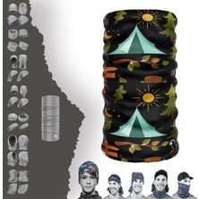 E-Taktik Dağ Temalı Camping Boyunluk Maske Baf Bandana