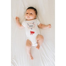 Nino Store Süper Kahraman Babam Baskılı Hediyelik Bebek Giyim Body Zıbın