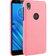 Colorful Shop Motorola Moto E6 Koruyucu Kapak Uyumluluğu Için Şık Klasik Kılıf (Yurt Dışından)