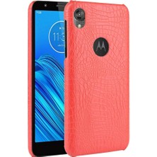 Colorful Shop Motorola Moto E6 Koruyucu Kapak Uyumluluğu Için Şık Klasik Kılıf (Yurt Dışından)