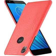 Colorful Shop Motorola Moto E6 Koruyucu Kapak Uyumluluğu Için Şık Klasik Kılıf (Yurt Dışından)