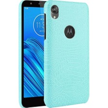 Colorful Shop Motorola Moto E6 Koruyucu Kapak Uyumluluğu Için Şık Klasik Kılıf (Yurt Dışından)