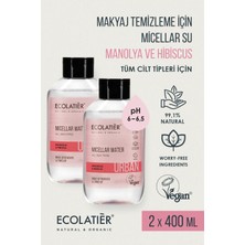 Makyaj Temizleme Micellar Suyu Nemlendirici Tüm Ciltler İçin Avantajlı 2'li Set