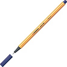 Stabilo 88 Point Fineliner Keçe Uçlu Kalem 0.4mm 22 Gece Mavisi