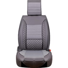 Startcar 
Seat Cordoba Uyumlu Deri Oto Koltuk Kılıfı Ön Arka Set Füme Atlas Model Sc