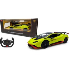 Rastar 1:14 Lamborghini Huracan Sto Işıklı Uzaktan Kumandalı Araba Yeşil