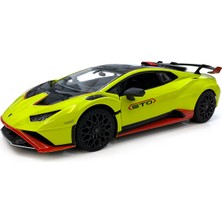 Rastar 1:14 Lamborghini Huracan Sto Işıklı Uzaktan Kumandalı Araba Yeşil